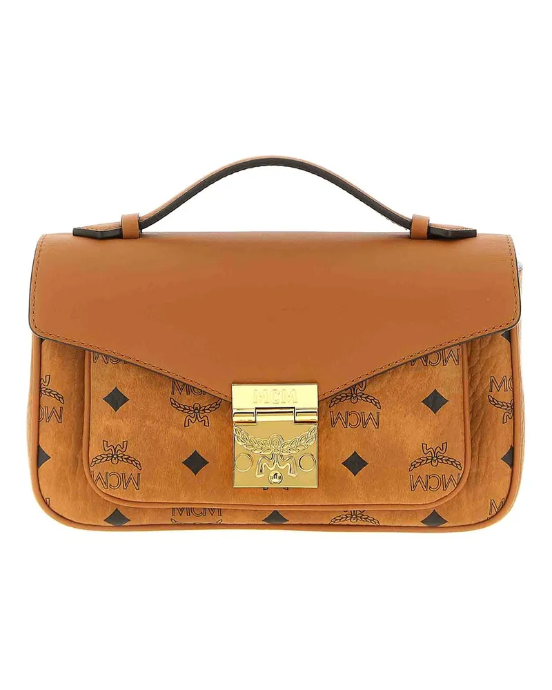 MCM Schultertasche - Braun Braun