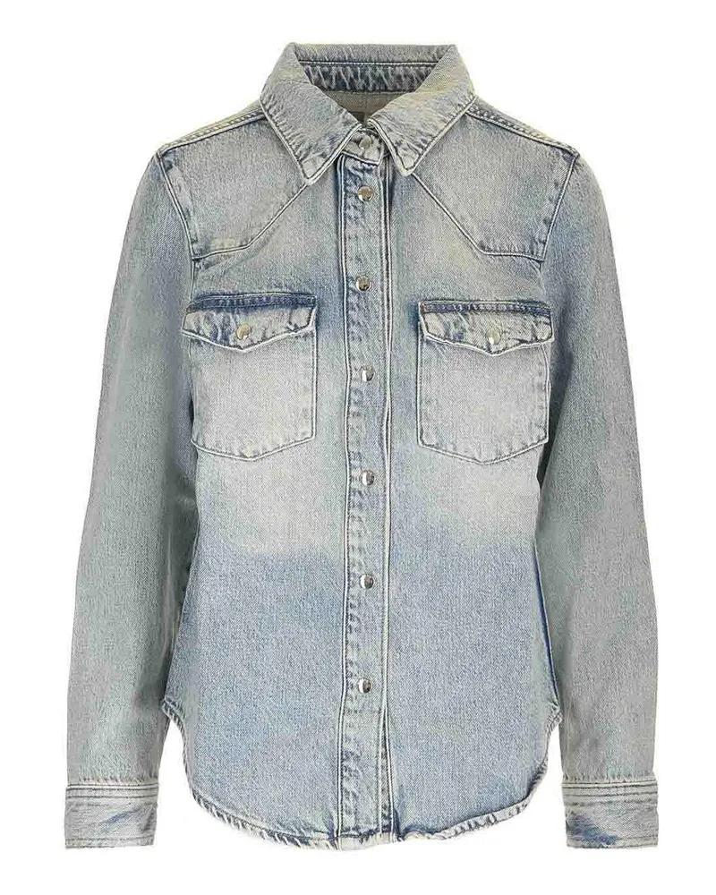 Frame Denim Hemd - Hellblau Hellblau