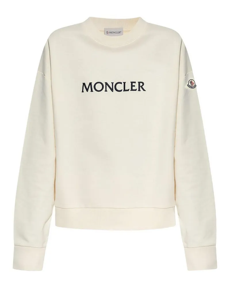 Moncler Sweatshirt - Weiß Weiß
