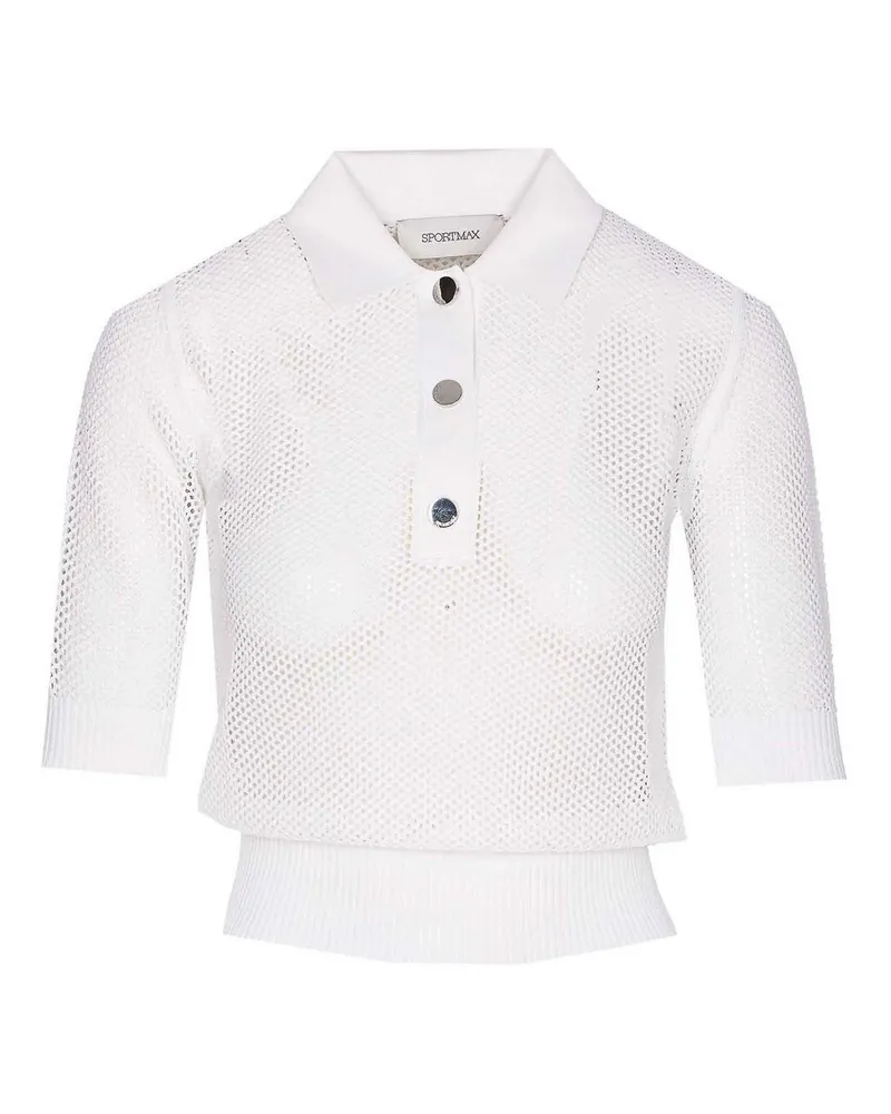 SPORTMAX Top - Weiß Weiß