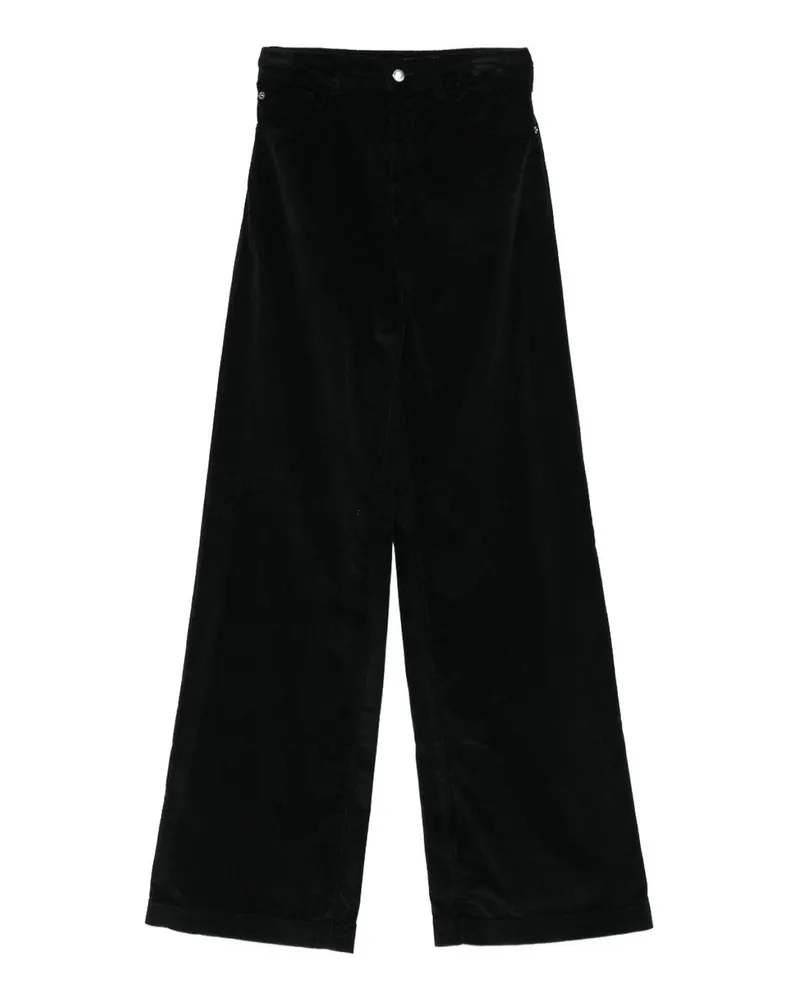 Emporio Armani Bootcut Jeans - Schwarz Schwarz