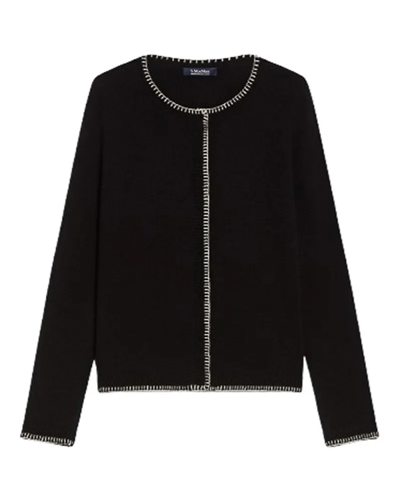 Max Mara Cardigan - Schwarz Schwarz