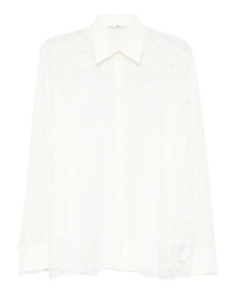 Ermanno Scervino Hemd - Weiß Weiß