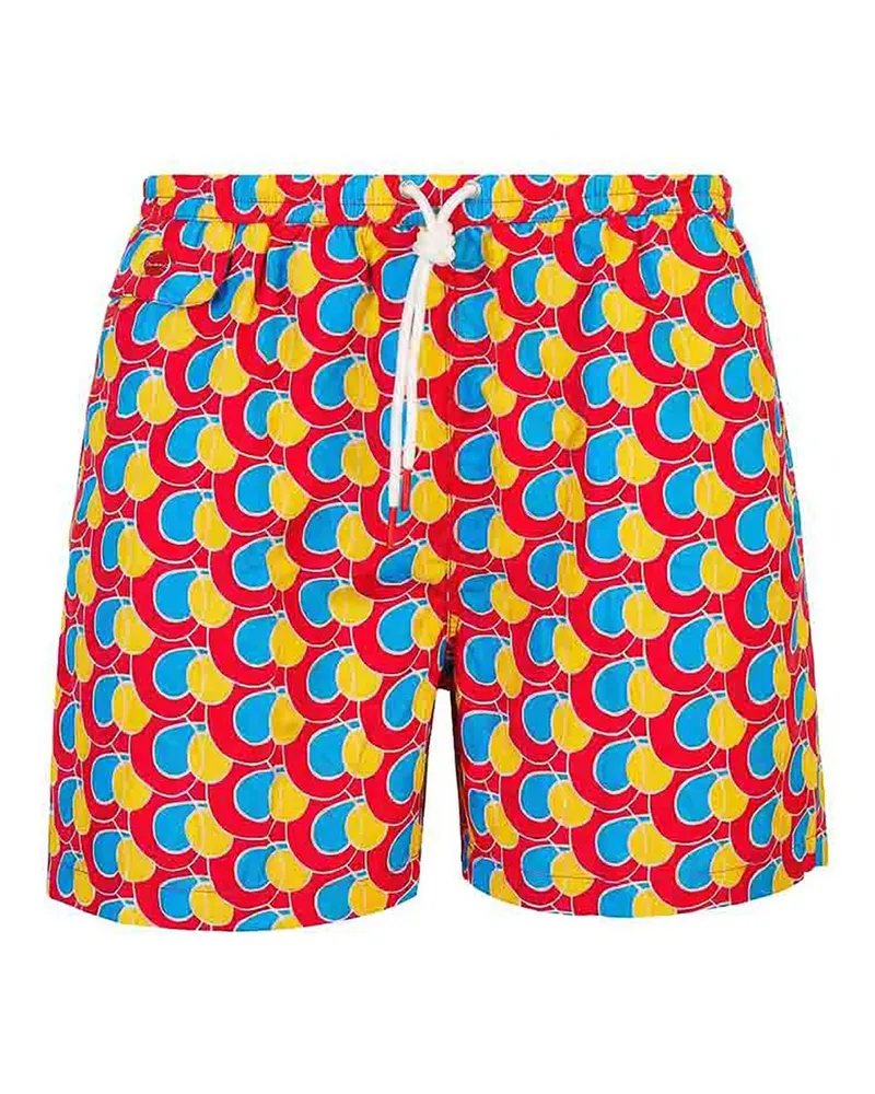 Kiton Badehose - Rot Rot
