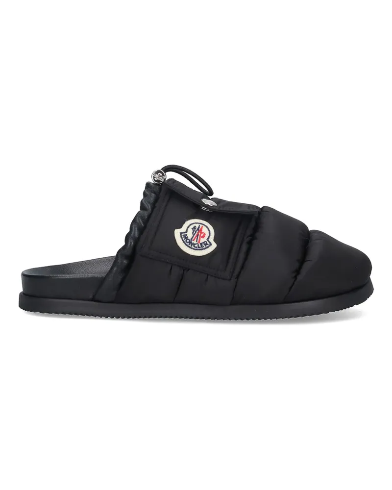 Moncler Mules - Schwarz Schwarz