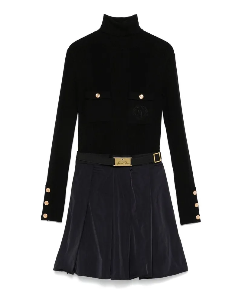 Elisabetta Franchi Midirock - Schwarz Schwarz
