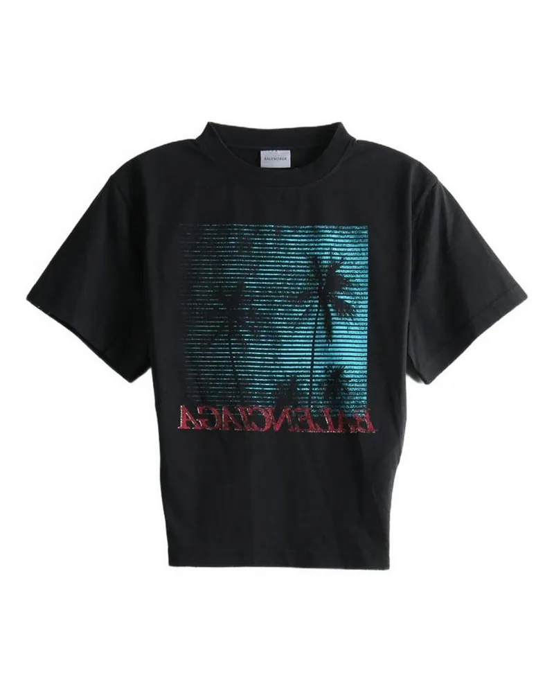 Balenciaga T-Shirt - Schwarz Schwarz