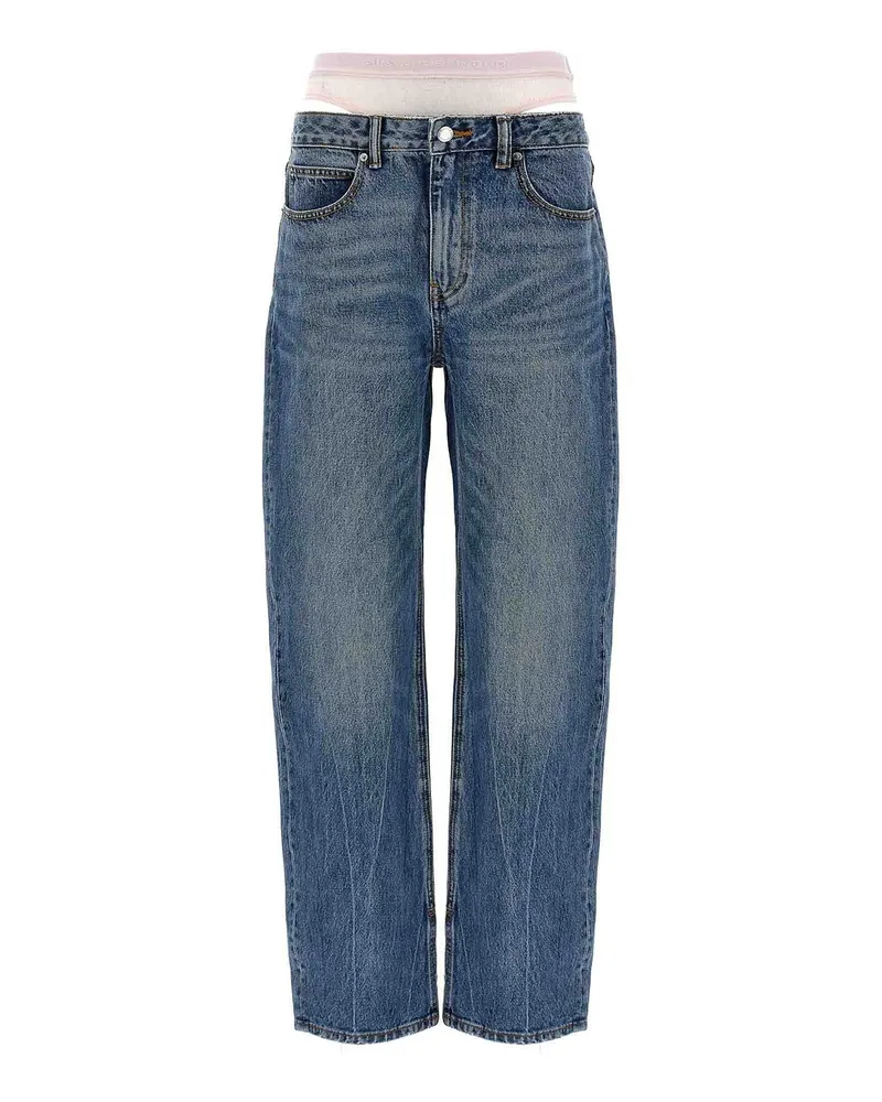 Alexander Wang Bootcut Jeans - Hellblau Hellblau