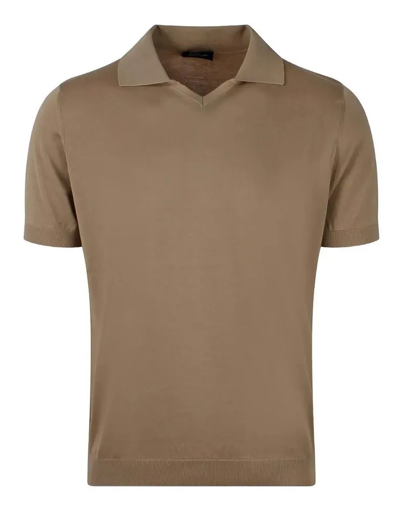 Drumohr  Poloshirt - Beige Beige