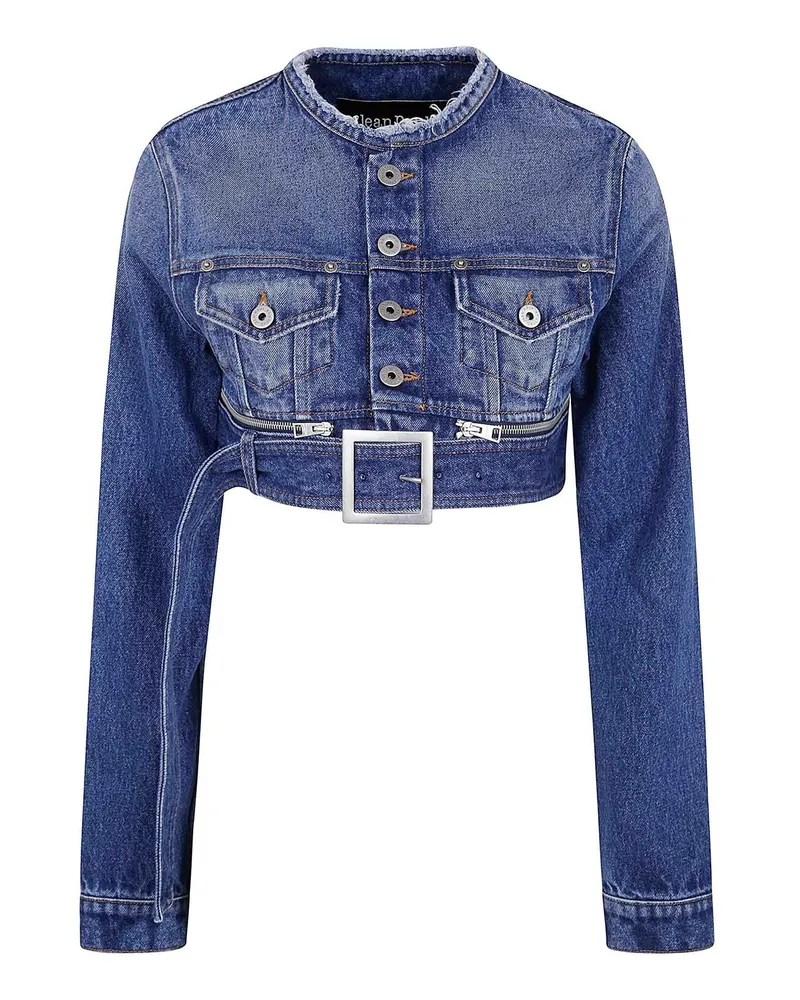 Jean Paul Gaultier Jeansjacke - Blau Blau