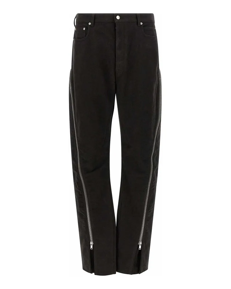 Rick Owens Schlagjeans - Schwarz Schwarz