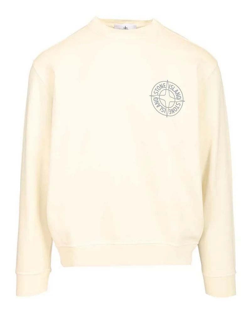 Stone Island Sweatshirt - Weiß Weiß