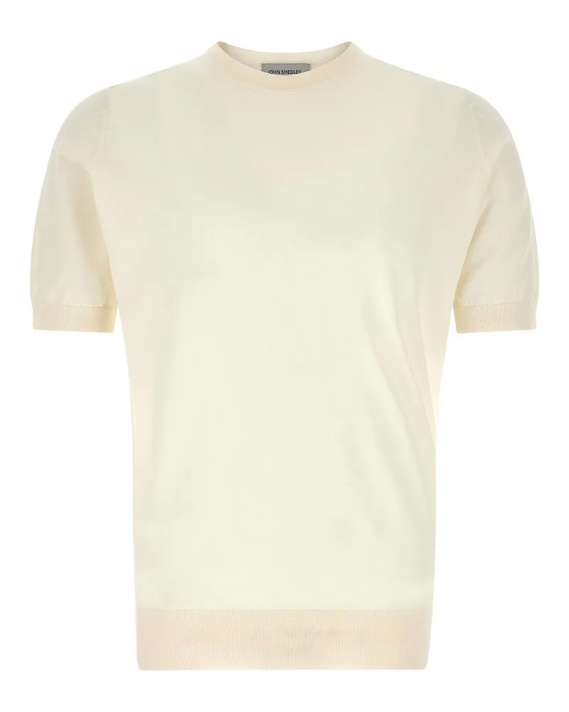 John Smedley T-Shirt - Weiß Weiß