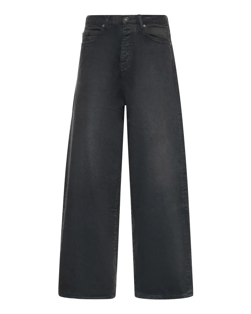 Balenciaga Straight Leg Jeans - Schwarz Schwarz