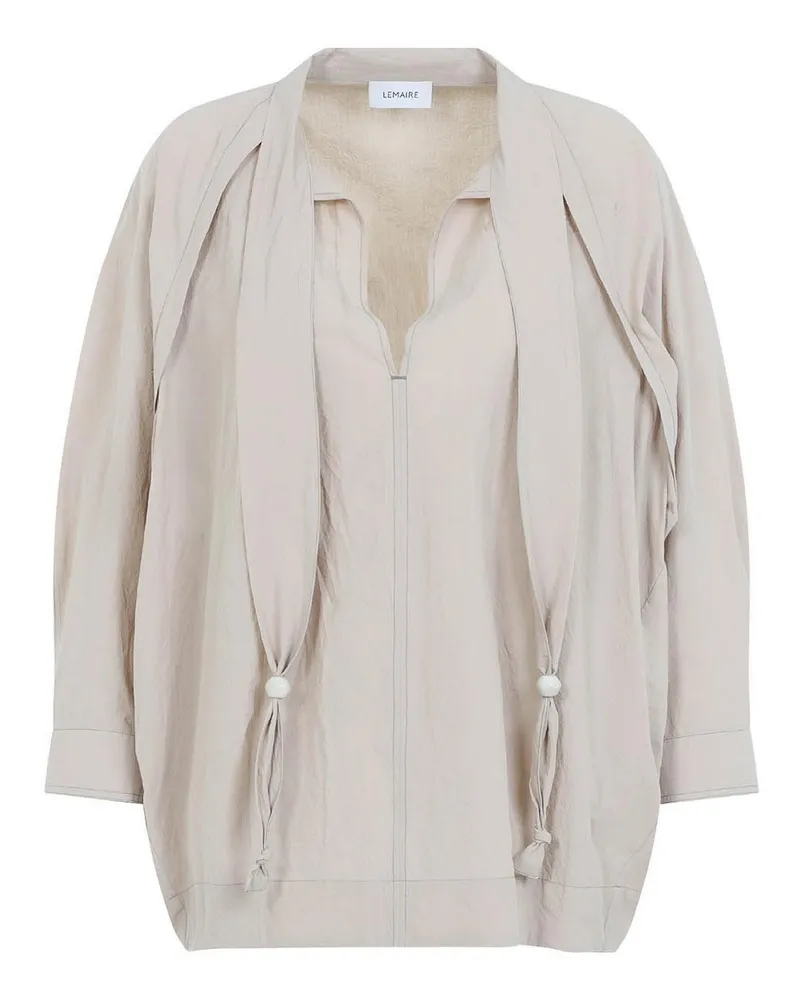 Christophe Lemaire Bluse - Grau Grau