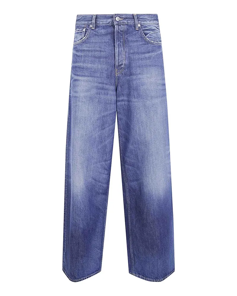 Haikure Straight Leg Jeans - Blau Blau