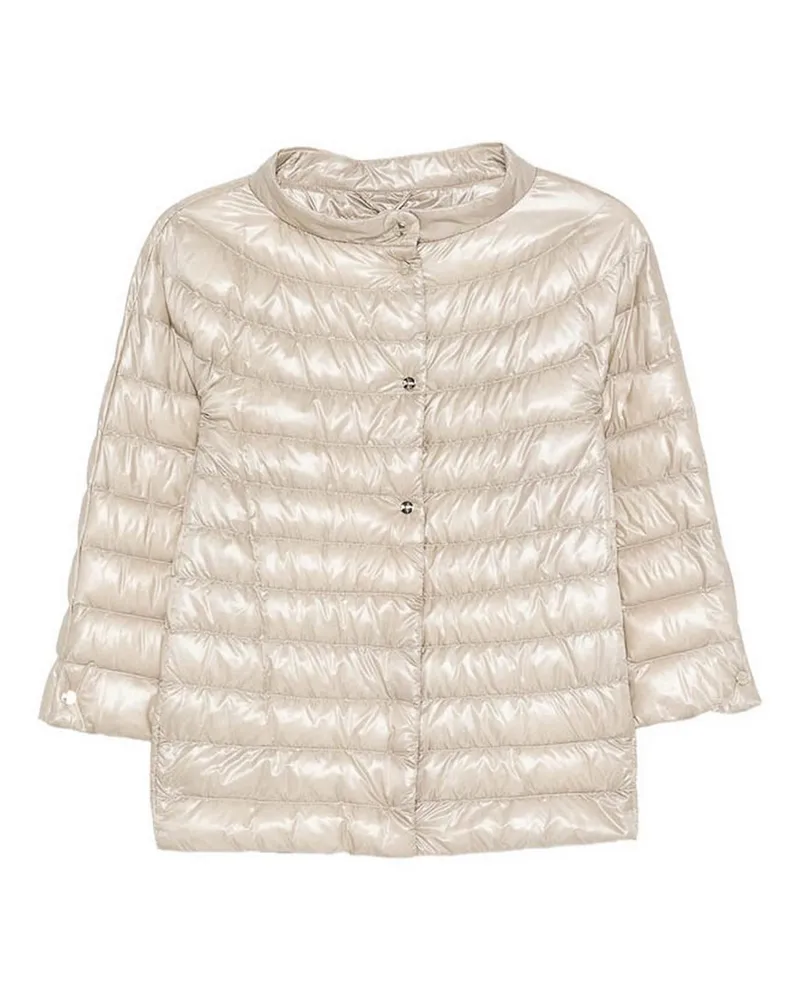 Herno Knielanger Mantel - Beige Beige