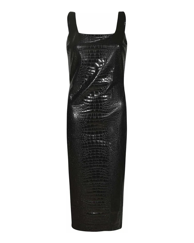 Chiara Boni Knielanges Kleid - Schwarz Schwarz