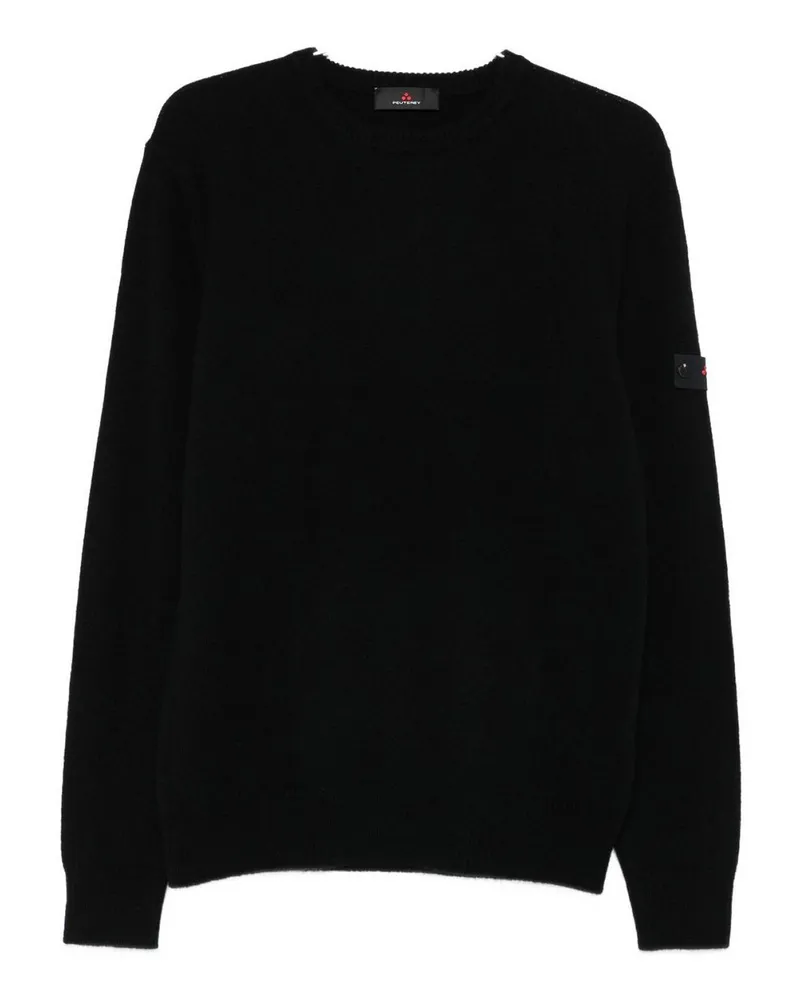 Peuterey Rundhalspullover - Schwarz Schwarz