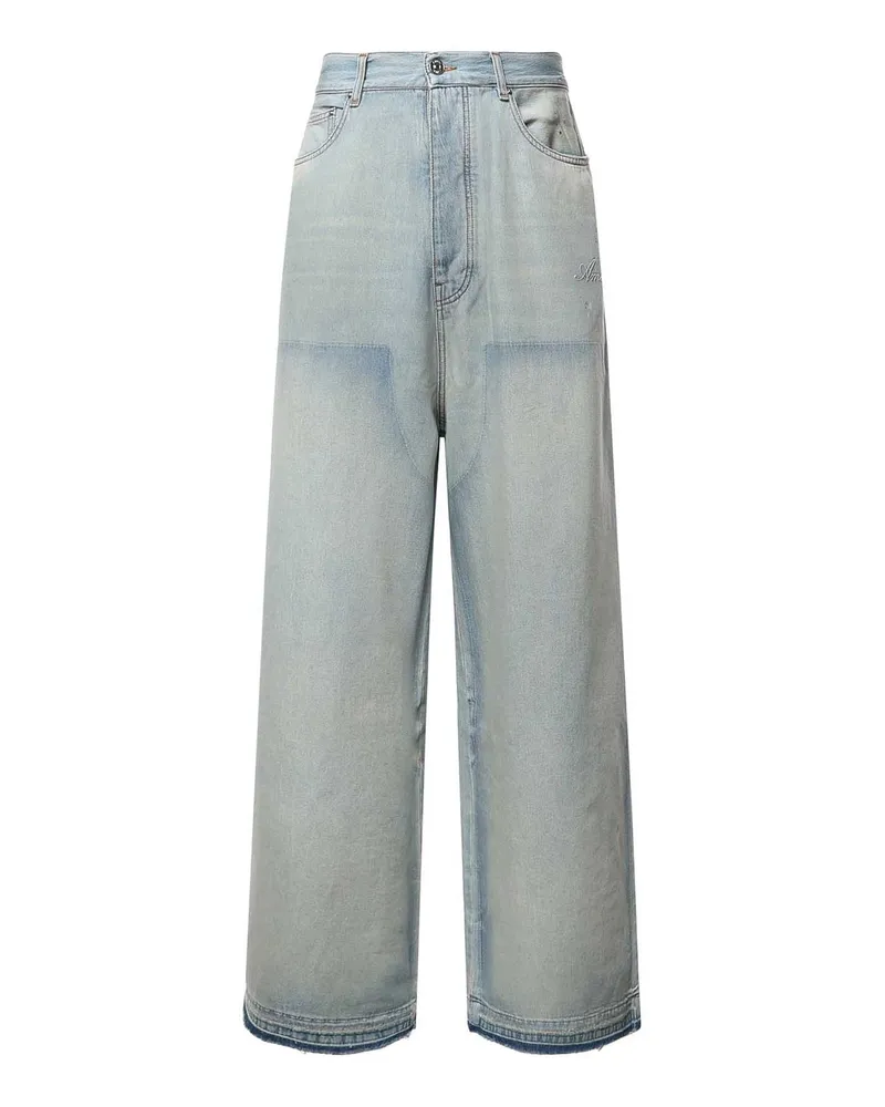 Amiri Straight Leg Jeans - Hellblau Hellblau