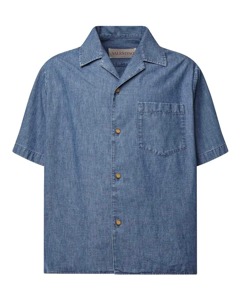 Valentino Garavani Casualjacke - Dunkles Jeansblau Dunkles