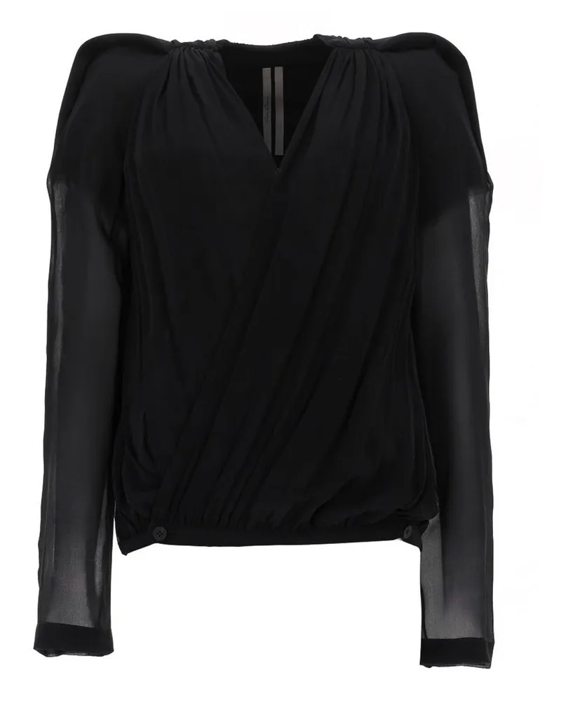 Rick Owens Casualjacke - Schwarz Schwarz