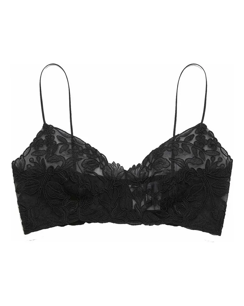 Ermanno Scervino Top - Schwarz Schwarz