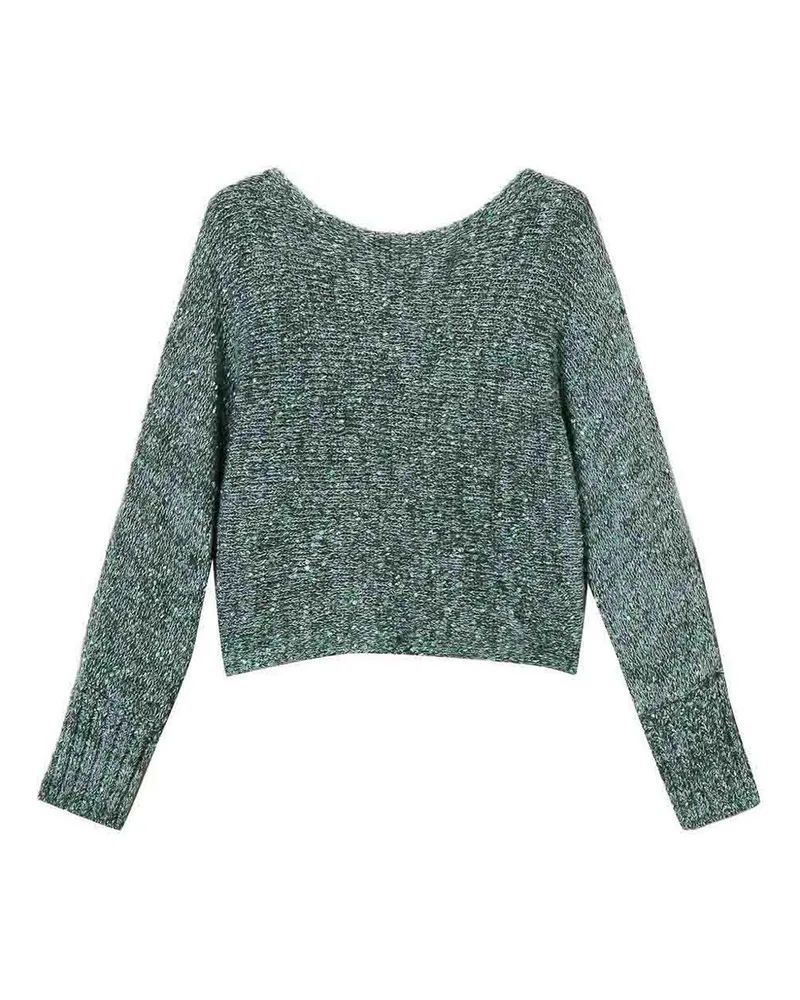 Twin-Set U-Boot-Pullover - Grün Grün