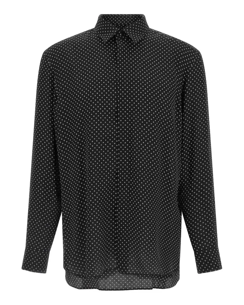Tom Ford Hemd - Schwarz Schwarz