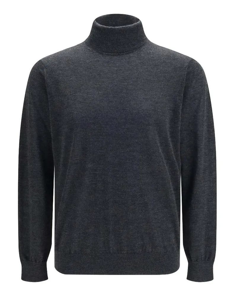 Giorgio Armani Rundhalspullover - Grau Grau