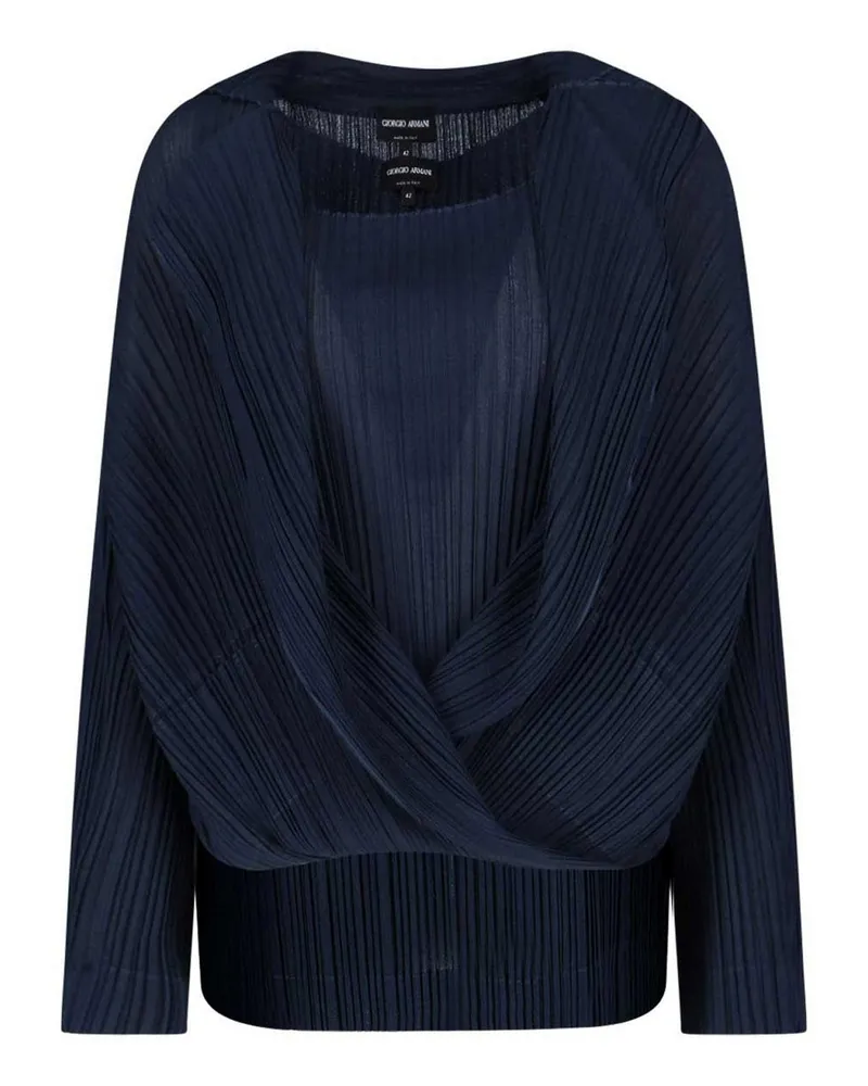Giorgio Armani Top - Blau Blau