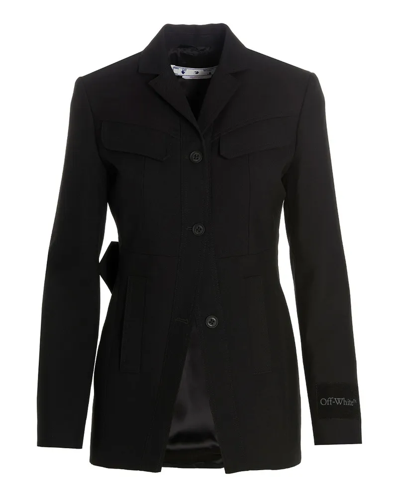 OFF-WHITE Blazer - Schwarz Schwarz