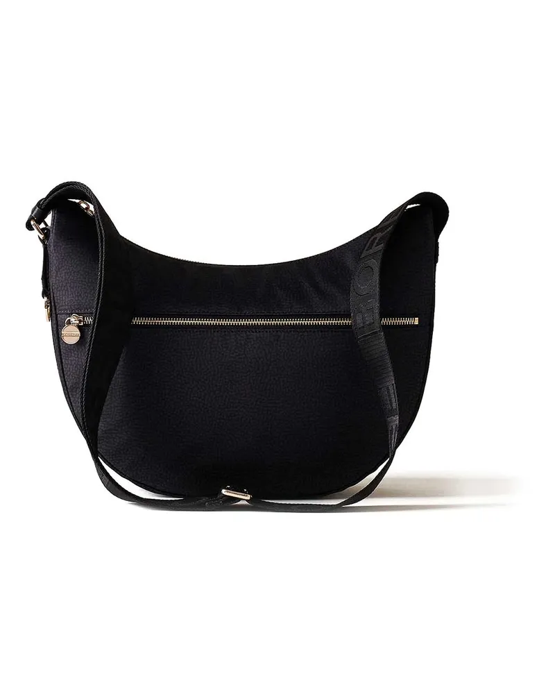 Borbonese Schultertasche - Schwarz Schwarz