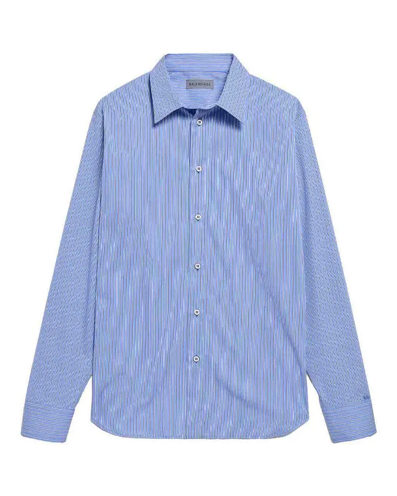 Balenciaga Hemd - Blau Blau