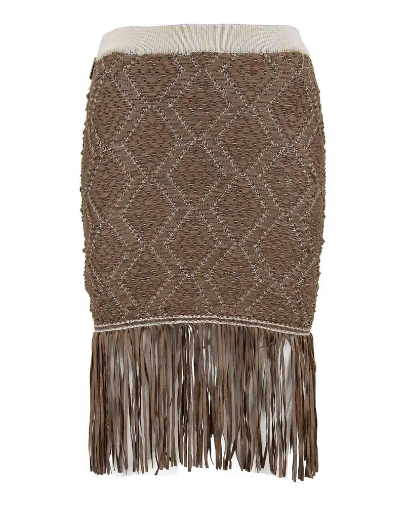 Elisabetta Franchi Minirock - Braun Braun