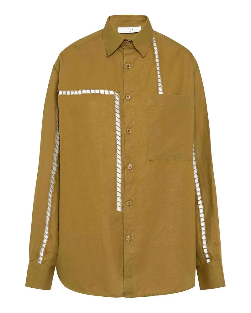 TELA Hemd - Weiß Beige