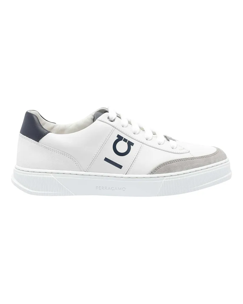 Ferragamo Sneaker - Weiß Weiß