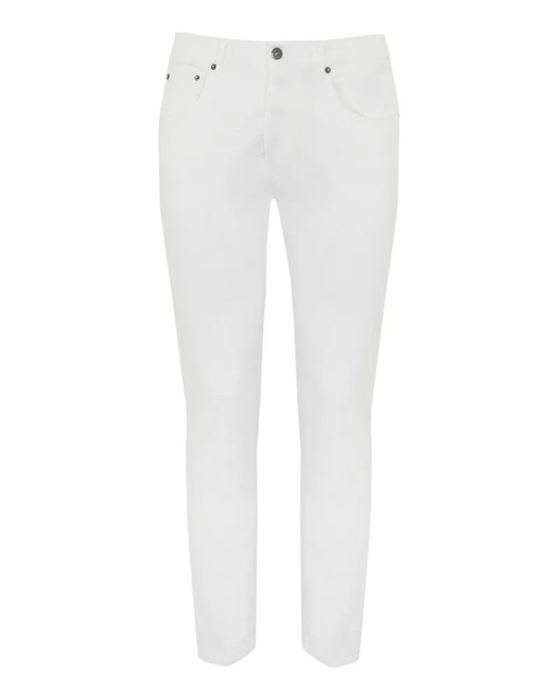 Dondup Straight Leg Jeans - Weiß Weiß