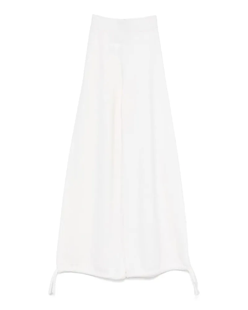 Max Mara Casual Hose - Weiß Weiß
