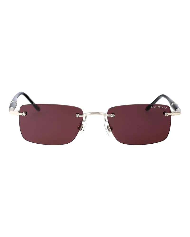 Montblanc Sonnenbrille - Silber Silber