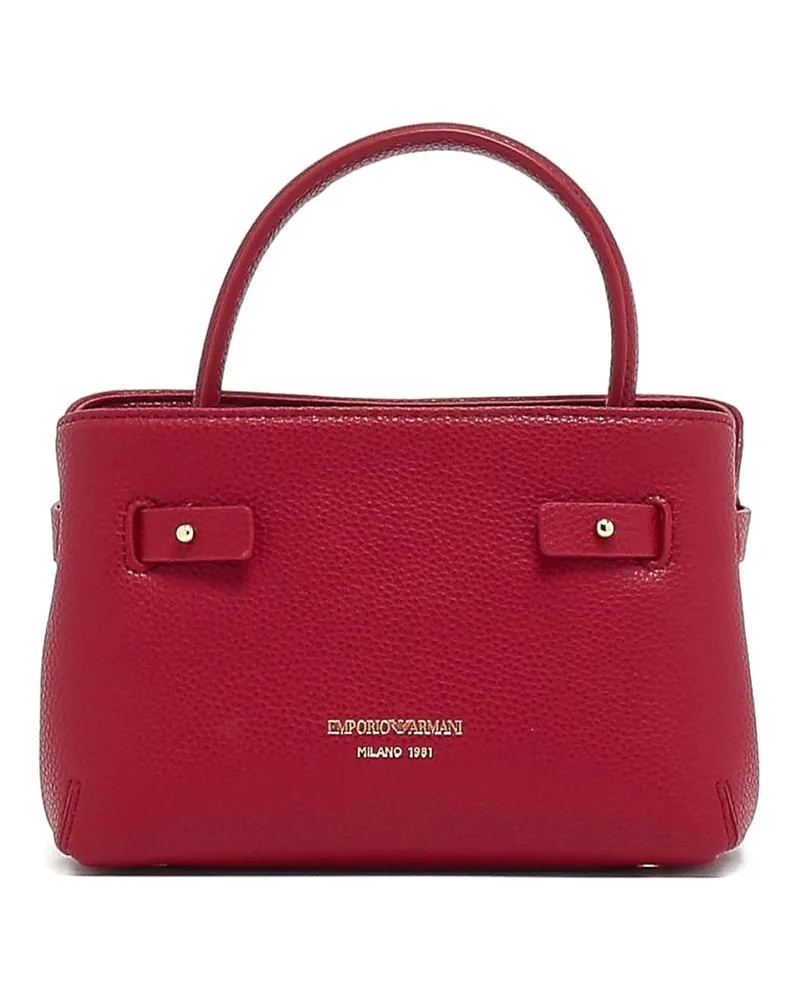 Emporio Armani Shopper - Dunkelrot Dunkelrot