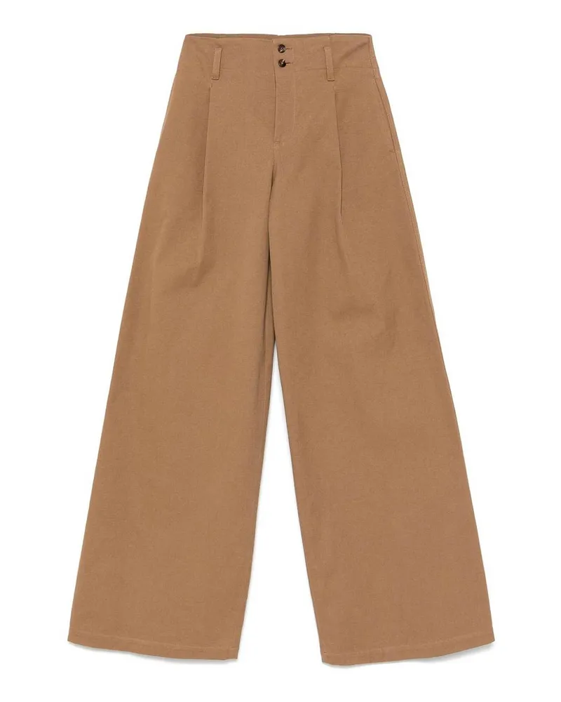 Chloé Shorts - Gelb Braun