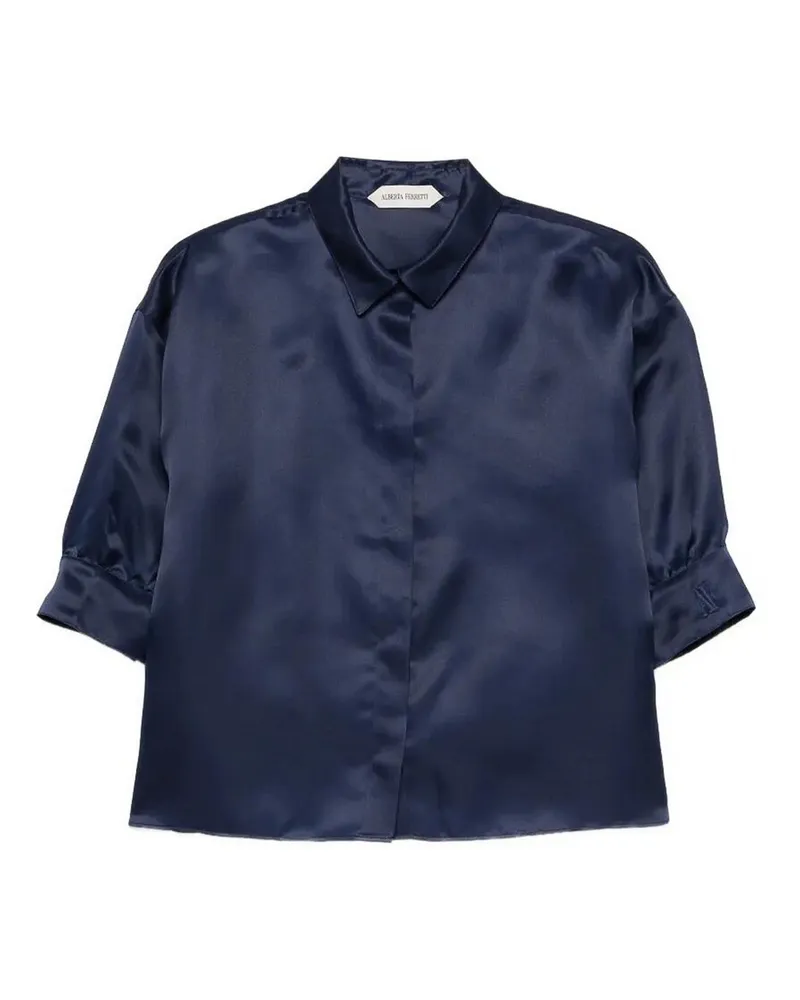 Alberta Ferretti Hemd - Blau Blau