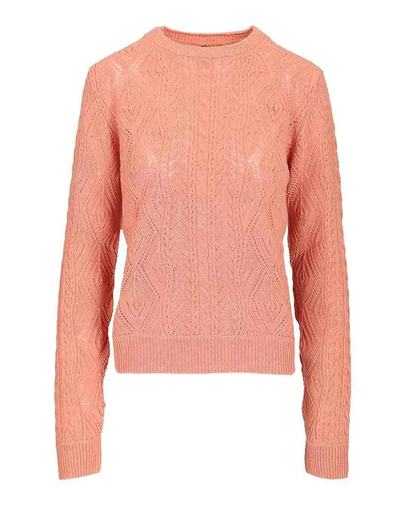 Etro Rundhalspullover - Rosa Rosa