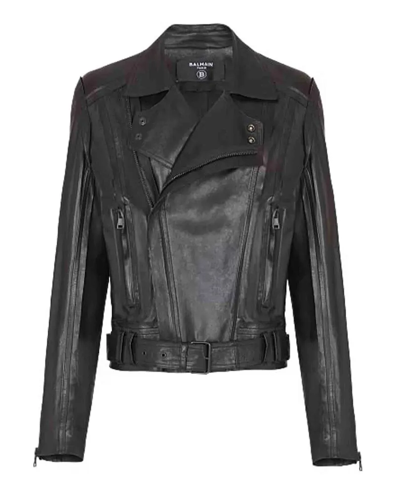 Balmain Casualjacke - Schwarz Schwarz