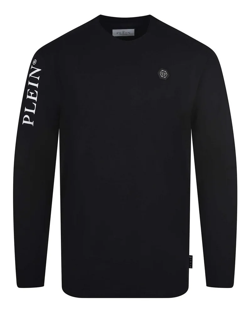 Philipp Plein Rundhalspullover - Schwarz Schwarz