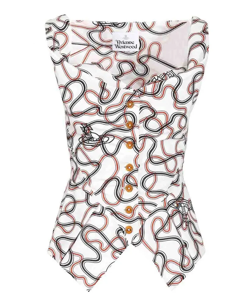 Vivienne Westwood Top - Weiß Weiß