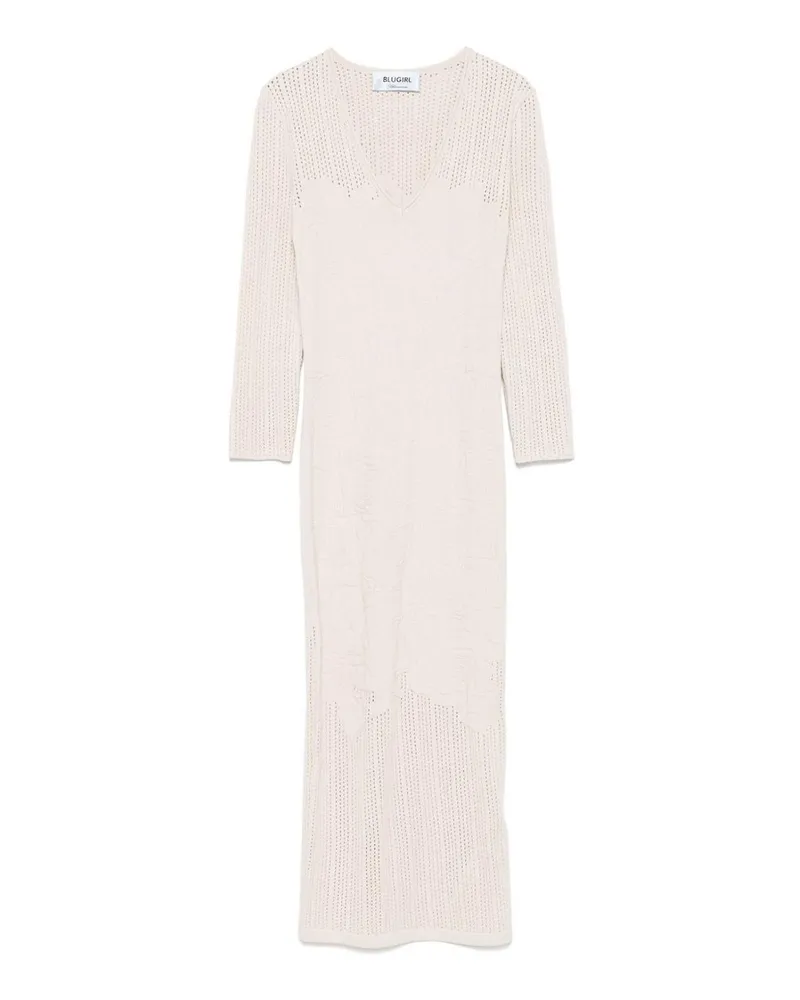 Blumarine Kurzes Kleid - Beige Beige