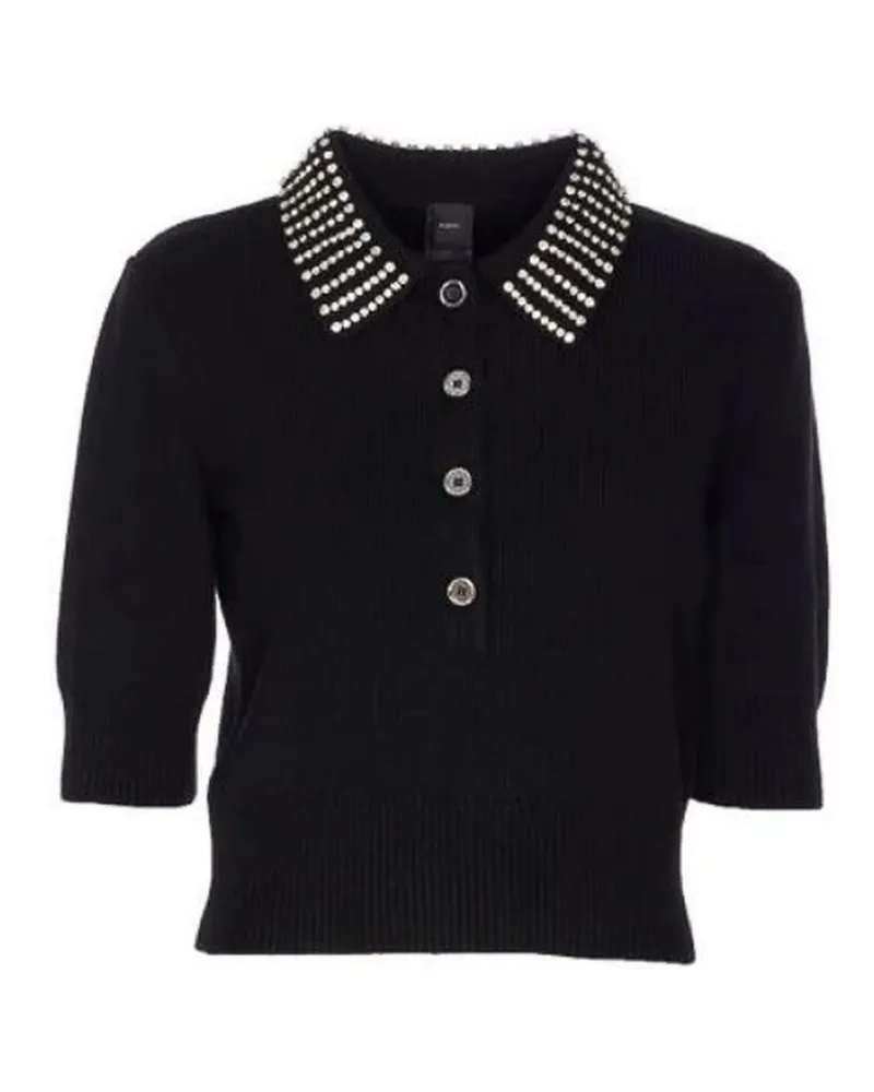 Pinko U-Boot-Pullover - Schwarz Schwarz