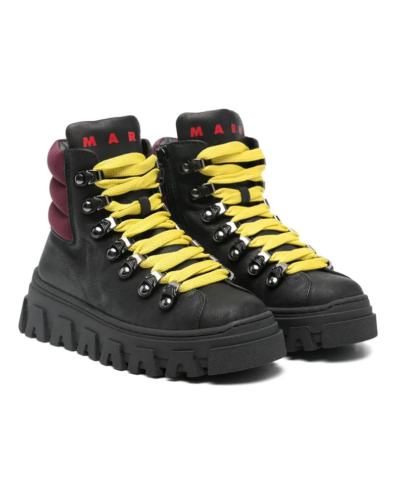 Marni Stiefel - Schwarz Schwarz